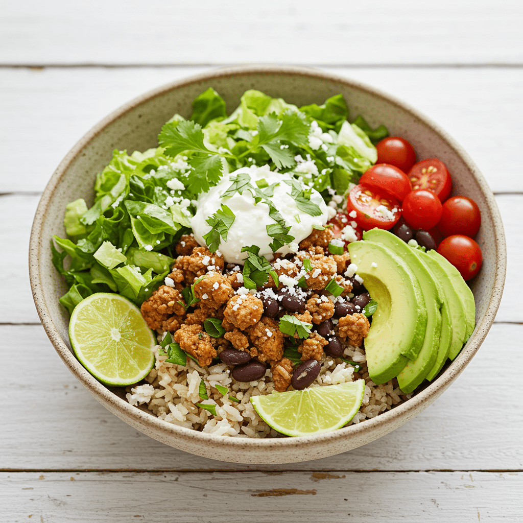 How to Build a Better Taco Bowl That's Actually Filling 1 How to Build a Better Taco Bowl That's Actually Filling