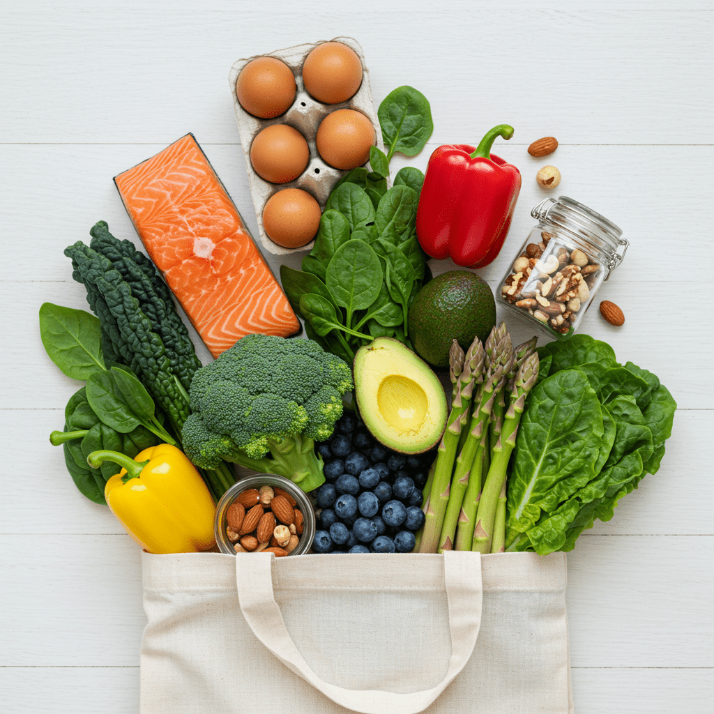 How a Dietitian Shops for a Healthy Week of Groceries 1 How a Dietitian Shops for a Healthy Week of Groceries