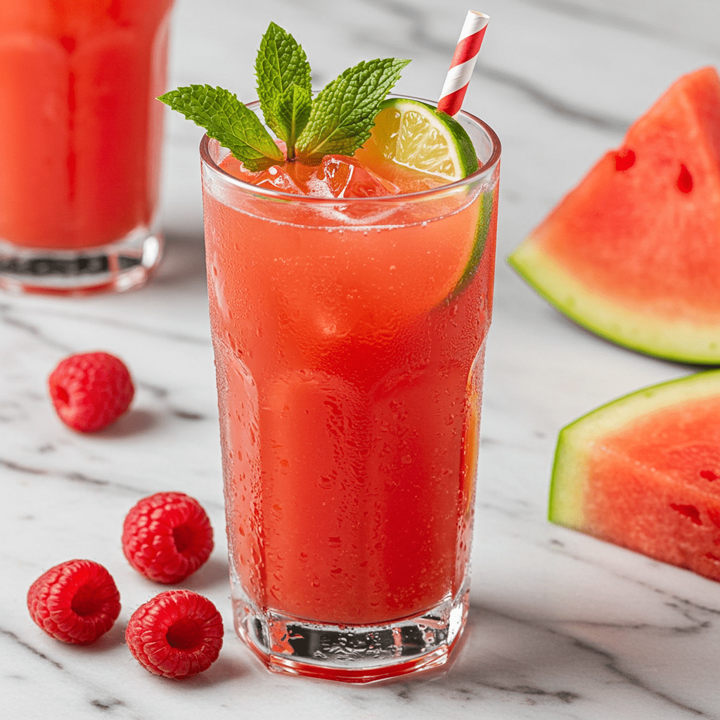 Why You Should Skip the Drive-Thru for This Healthier Watermelon Refresher 1 Why You Should Skip the Drive-Thru for This Healthier Watermelon Refresher