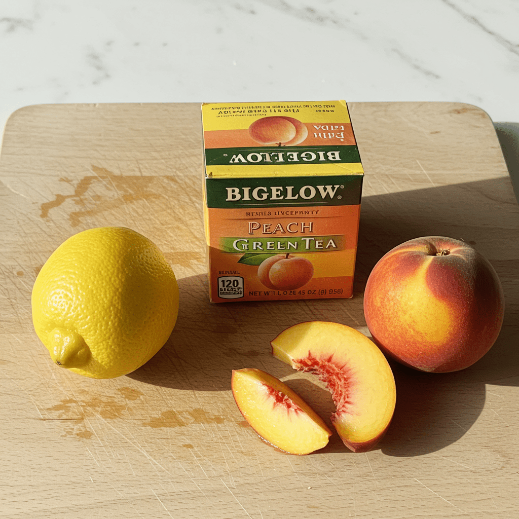 Why This Low-Sugar Peach Green Tea Will Be Your Summer Staple 2 What Makes Green Tea So Good for You Anyway?