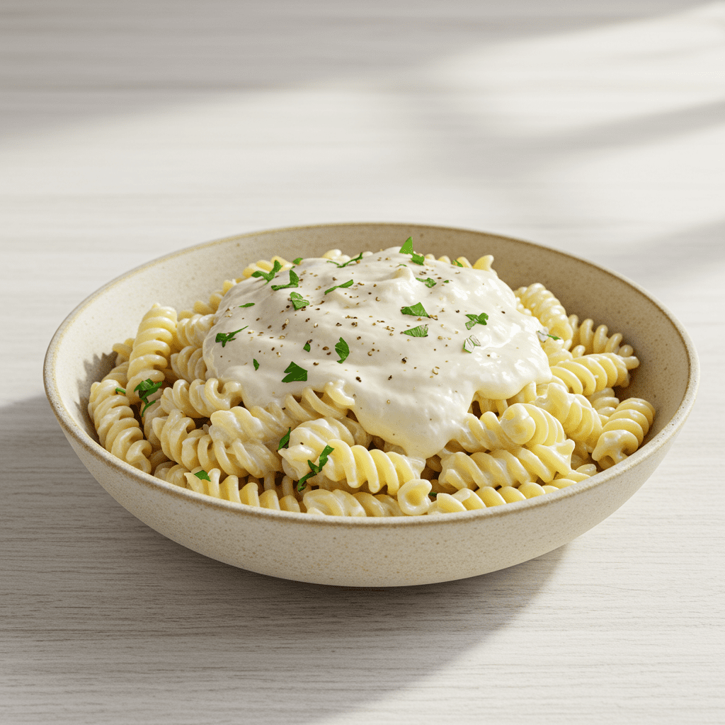 This Creamy Cottage Cheese Pasta Sauce Is a High-Protein Game Changer 1 This Creamy Cottage Cheese Pasta Sauce Is a High-Protein Game Changer