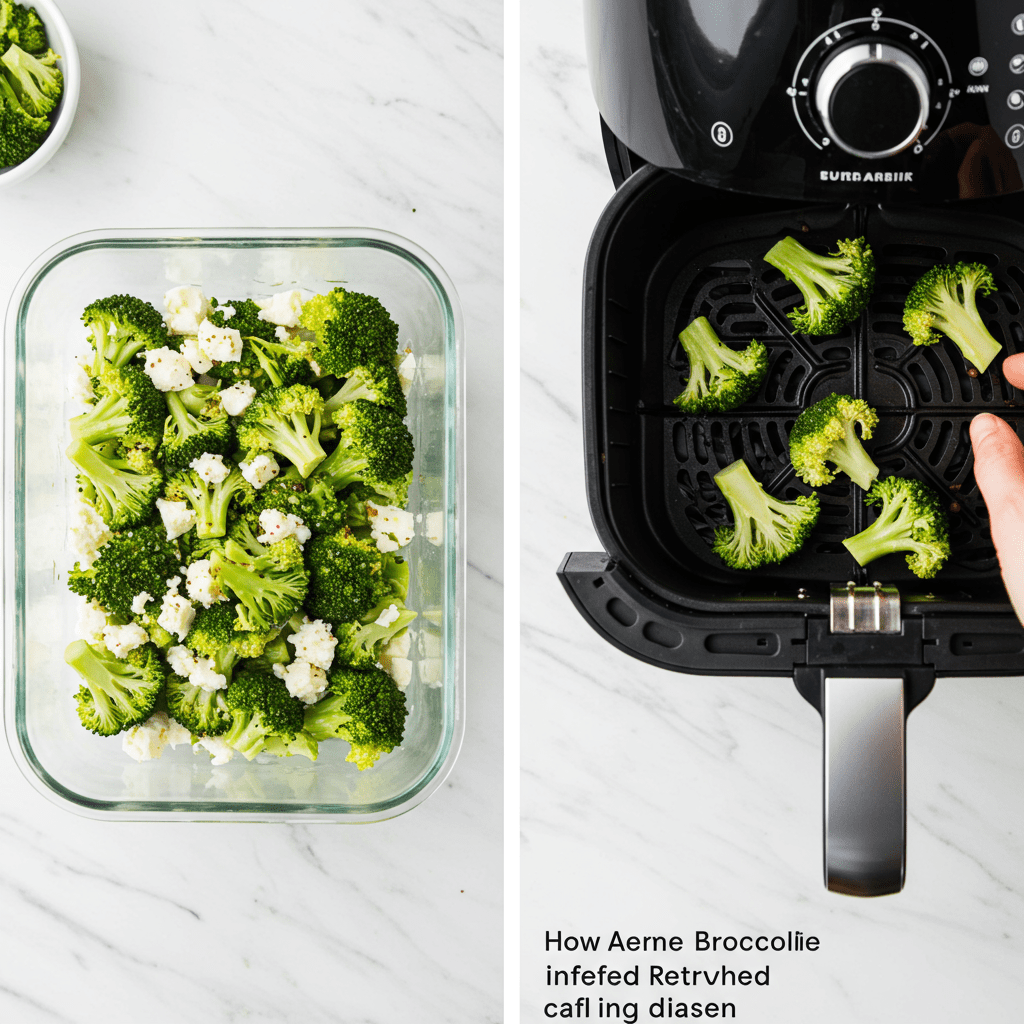 How to Make Incredible Air Fryer Broccoli and Feta in Under 10 Minutes 6 The Foolproof Method for Crispy Broccoli