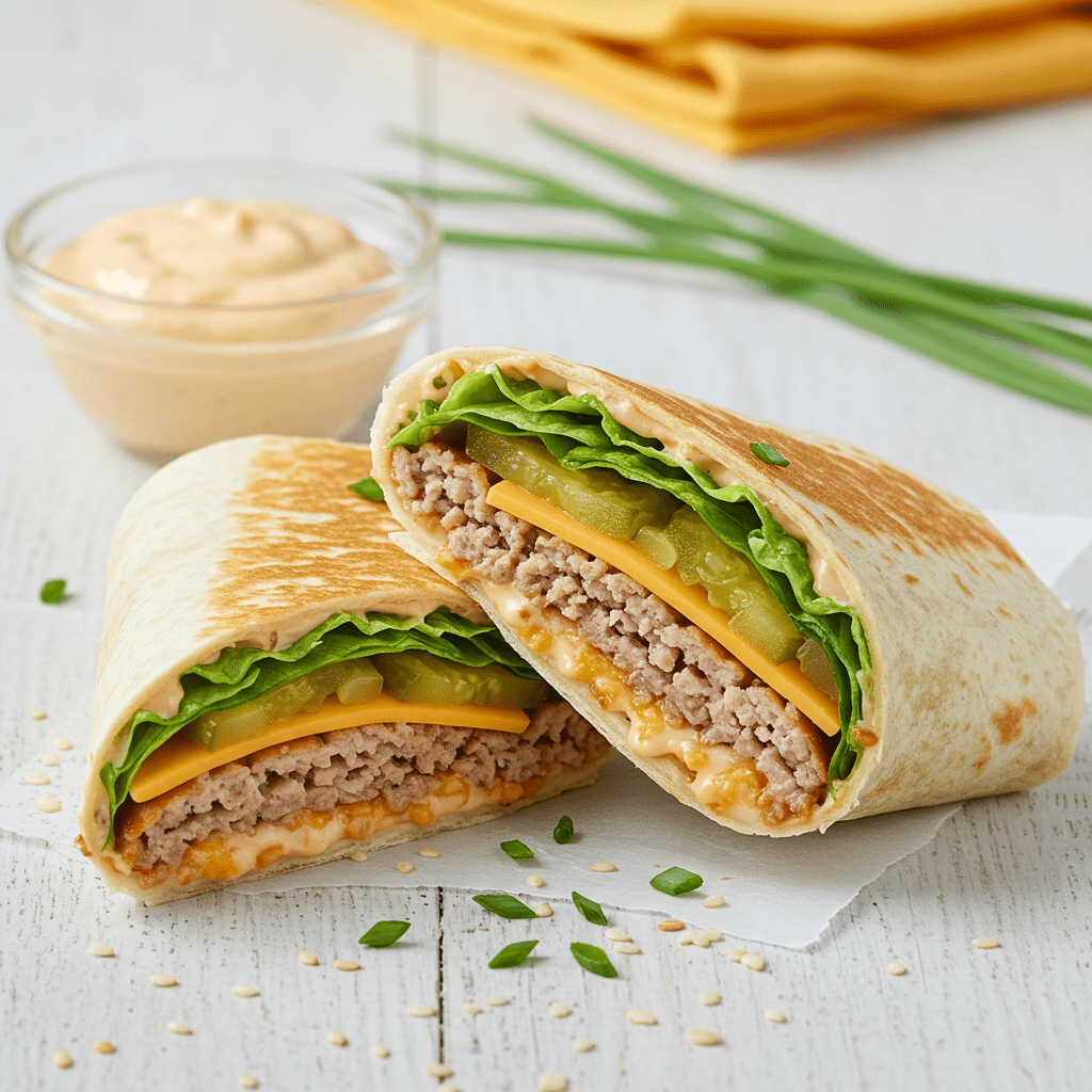 Craving a Big Mac? Try This Healthier Wrap Instead 1 Craving a Big Mac? Try This Healthier Wrap Instead