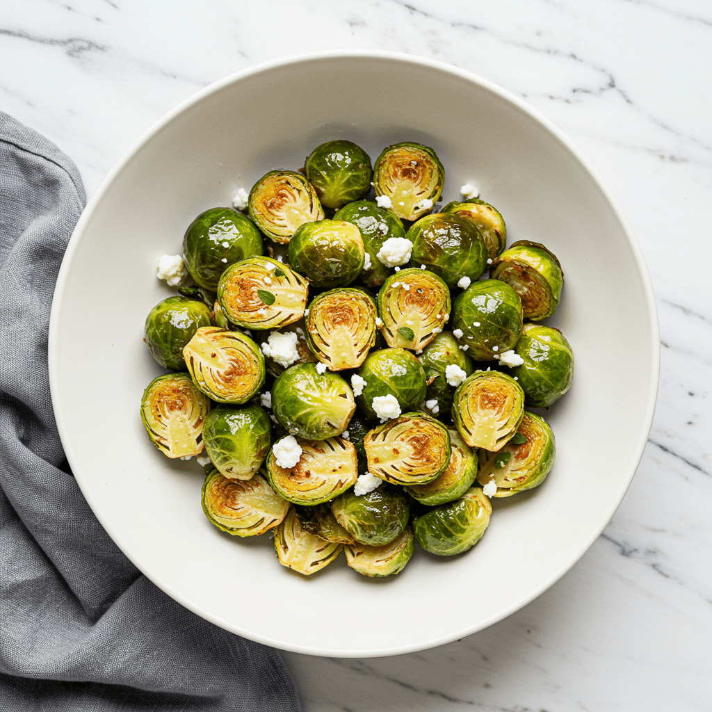 The Crispy Feta Brussels Sprouts That Everyone Will Actually Eat 5 The Secret to Getting Perfectly Crispy Brussels Sprouts