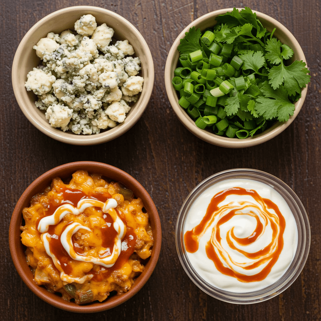 A Healthier Buffalo Chicken Casserole You'll Actually Crave 1 A Healthier Buffalo Chicken Casserole You'll Actually Crave