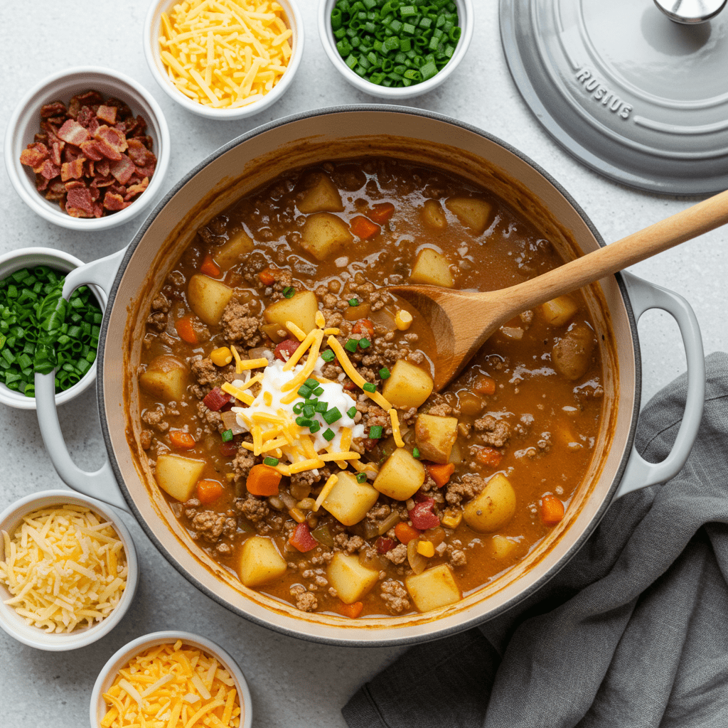 A Hearty Hamburger Potato Soup You'll Make All Winter 3 The Secret to a Creamy Broth Without Heavy Cream