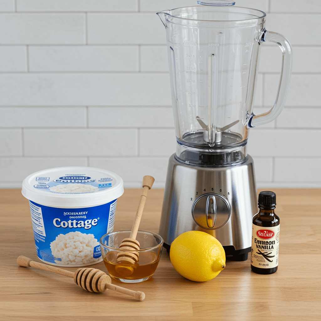 This Creamy 5-Minute Dip Tastes Like Cheesecake (But Is Packed With Protein) 1 This Creamy 5-Minute Dip Tastes Like Cheesecake (But Is Packed With Protein)