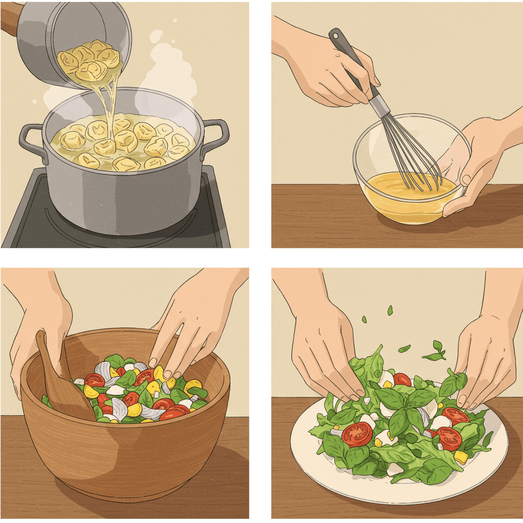 The Fresh Tortellini Caprese Salad You'll Make All Summer 5 The Secret to a Perfect White Balsamic Vinaigrette