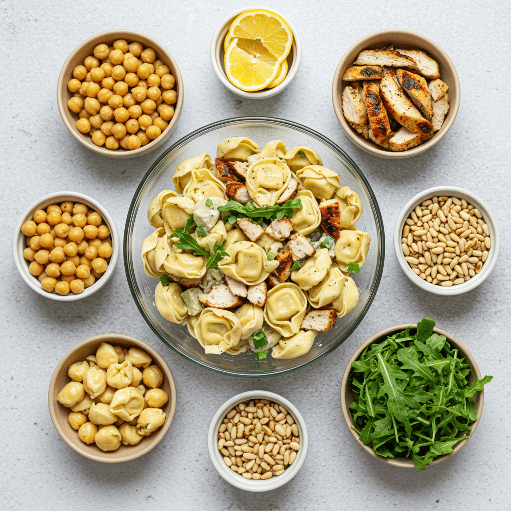 Why This Tortellini Caprese Salad Is a Dietitian's Favorite Summer Meal 1 Why This Tortellini Caprese Salad Is a Dietitian's Favorite Summer Meal