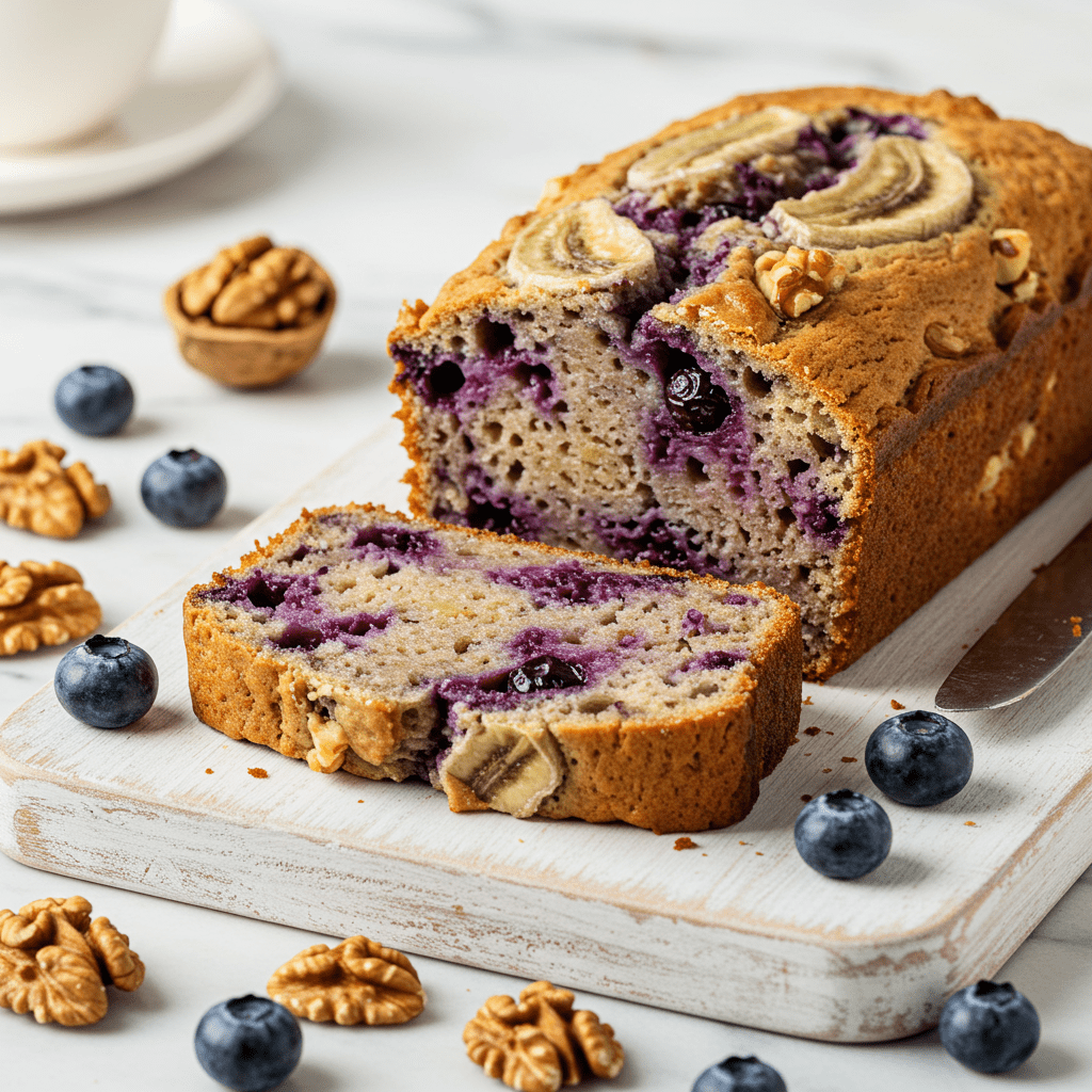 Why This Is the Only Blueberry Banana Bread You Need 1 Why This Is the Only Blueberry Banana Bread You Need