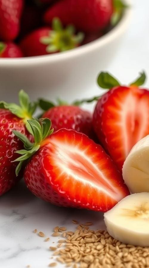 Creamy High-Protein Strawberry Banana Smoothie Without Yogurt 9 Nutritional Breakdown