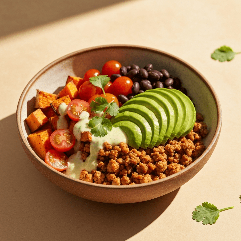 Easy Sweet Potato Taco Bowls (Dietitian-Approved) 5 Step-by-Step Instructions to Make Your Taco Bowl