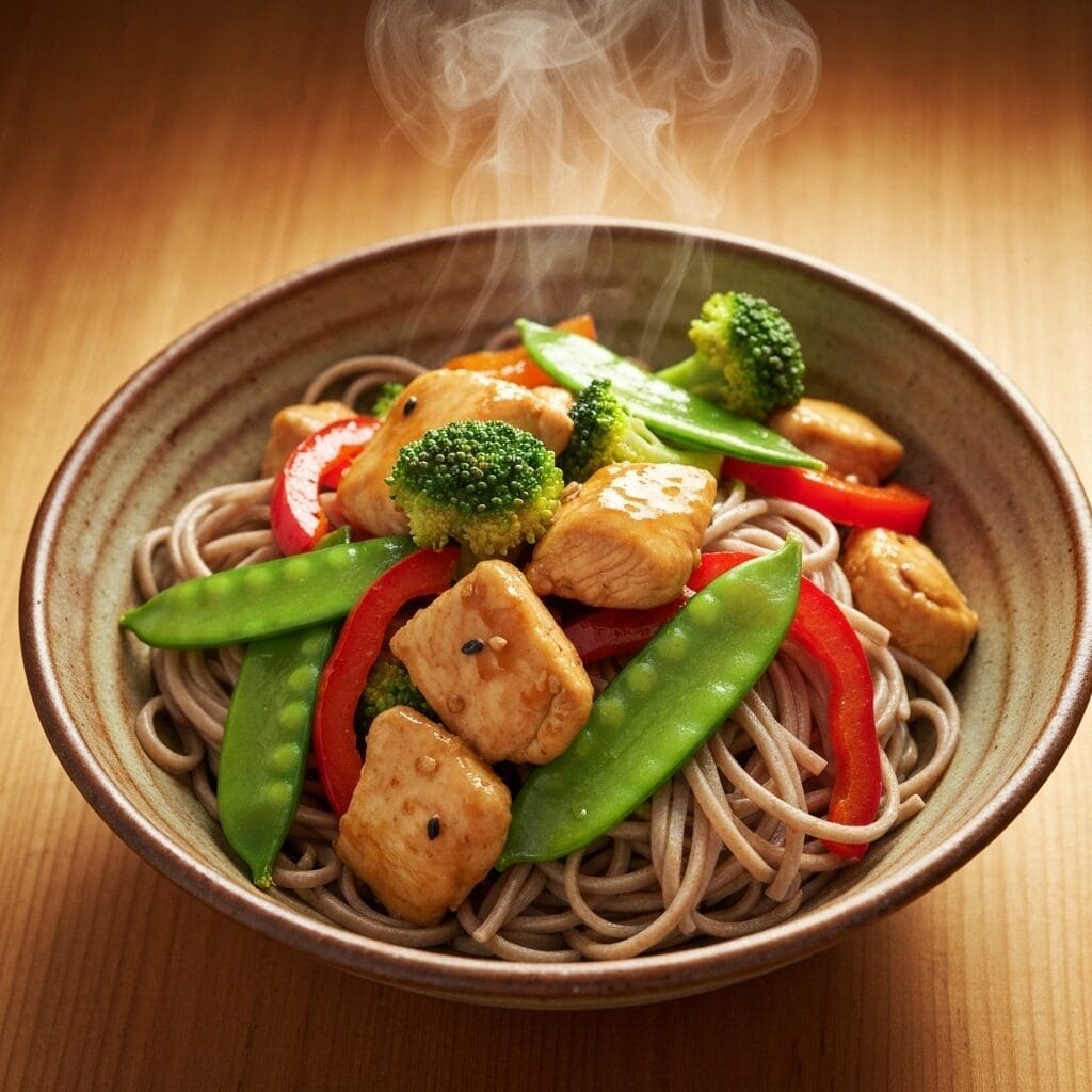 Soba Noodle Chicken Stir-Fry: Your Guide to a Quick, Healthy & Delicious Meal 1 Soba Noodle Chicken Stir-Fry: Your Guide to a Quick, Healthy & Delicious Meal
