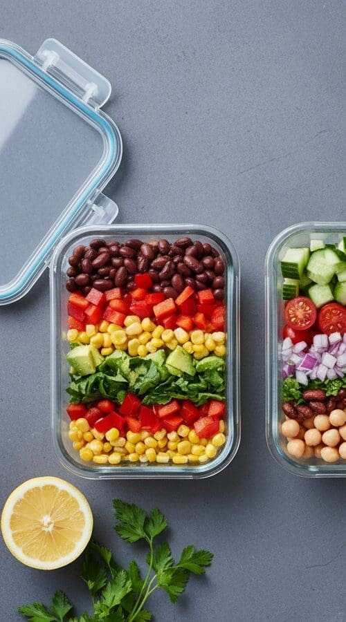 High Protein Bean Salad Recipe: 19g Protein Per Serving, Perfect for Meal Prep 8 Customizing with Variations