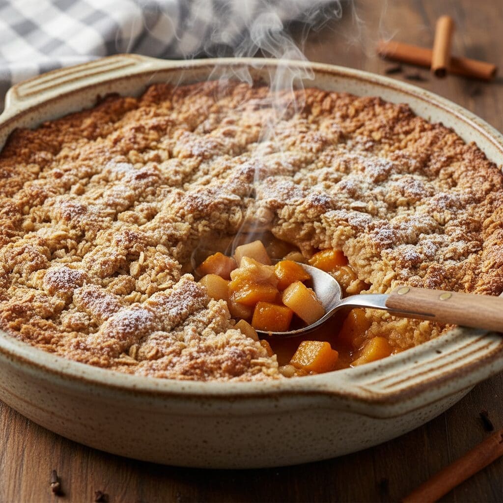 20 Healthy Holiday Desserts a Dietitian Actually Recommends 10 7. Apple Pumpkin Crisp