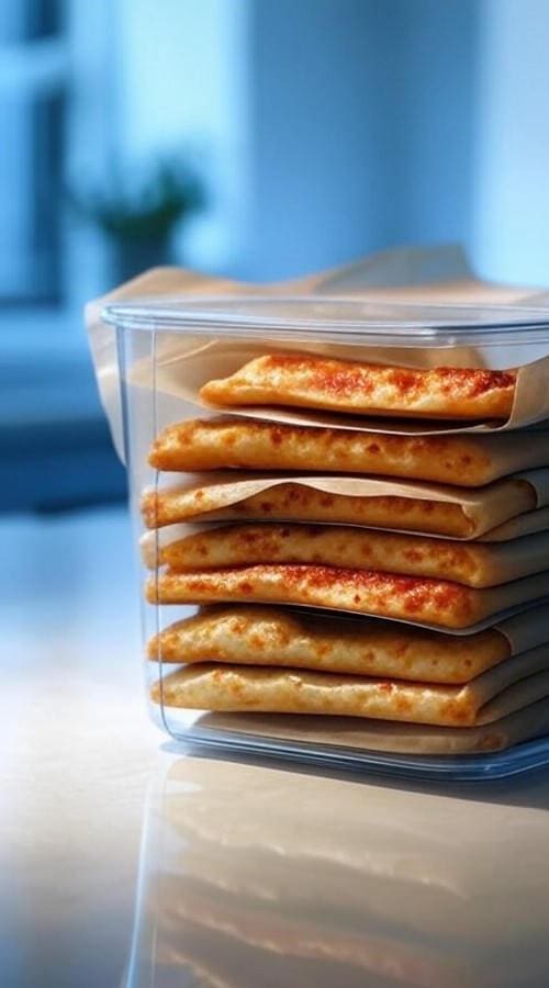 Easy High-Protein Cottage Cheese Pizza Crust Recipe | 24g Protein per Serving 9 How to Store and Reheat Leftovers