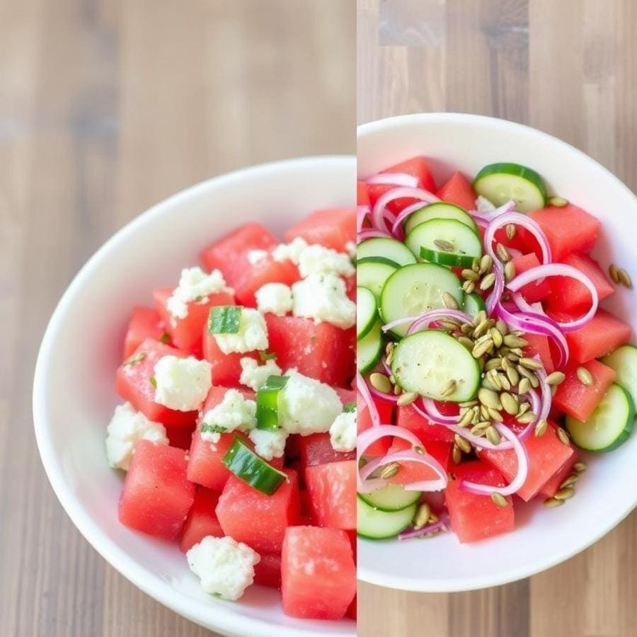 The Ultimate Watermelon Feta Salad (Ready in 15 Minutes) 1 The Ultimate Watermelon Feta Salad (Ready in 15 Minutes)