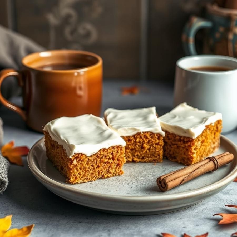 Easy Vegan Pumpkin Cake Bars with Cream Cheese Frosting 4 Step-by-Step Guide to Baking the Perfect Cake