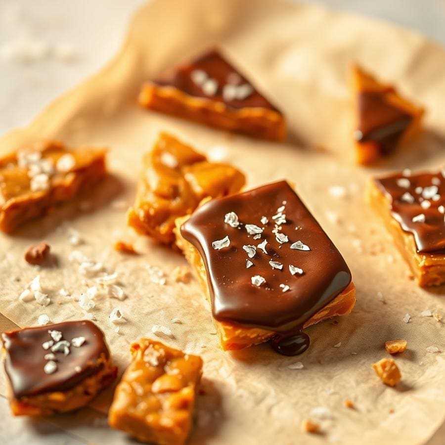 My Foolproof 5-Ingredient Vegan Toffee Recipe (No Thermometer Needed!) 1 My Foolproof 5-Ingredient Vegan Toffee Recipe (No Thermometer Needed!)