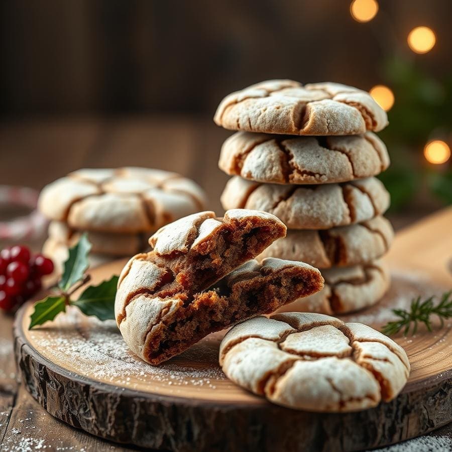 Easy Vegan Ginger Crinkle Cookies (Perfectly Chewy & Spiced) 6 How to Store and Freeze Ginger Crinkle Cookies