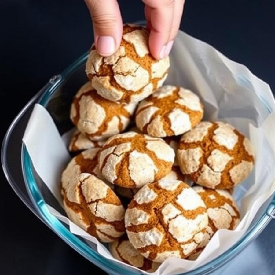 Easy Vegan Ginger Crinkle Cookies (Perfectly Chewy & Spiced) 4 My Top 5 Tips for Perfect Crinkles Every Time