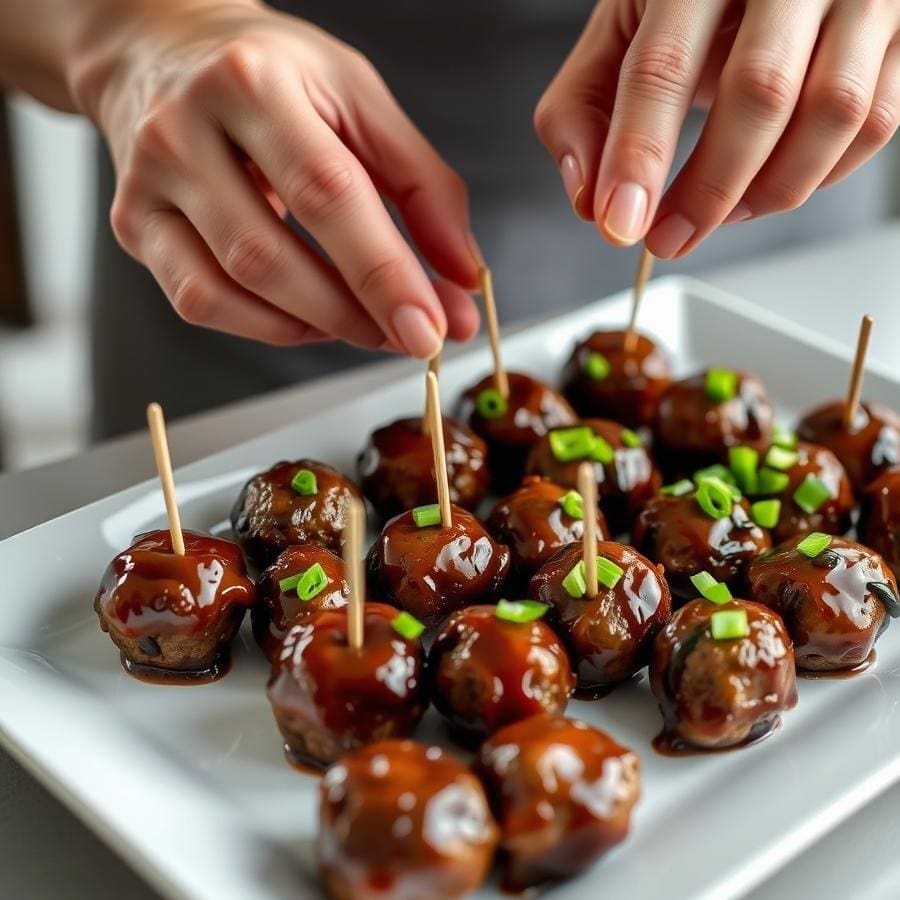 The Easiest Vegan Grape Jelly Meatballs (Just 3 Ingredients!) 6 The Easiest Slow Cooker Method