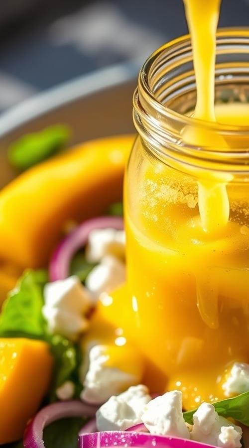 Easy Mango Vinaigrette Recipe: Sweet, Tangy, and Nutrient-Packed Salad Dressing 6 Step-by-Step Instructions for Success
