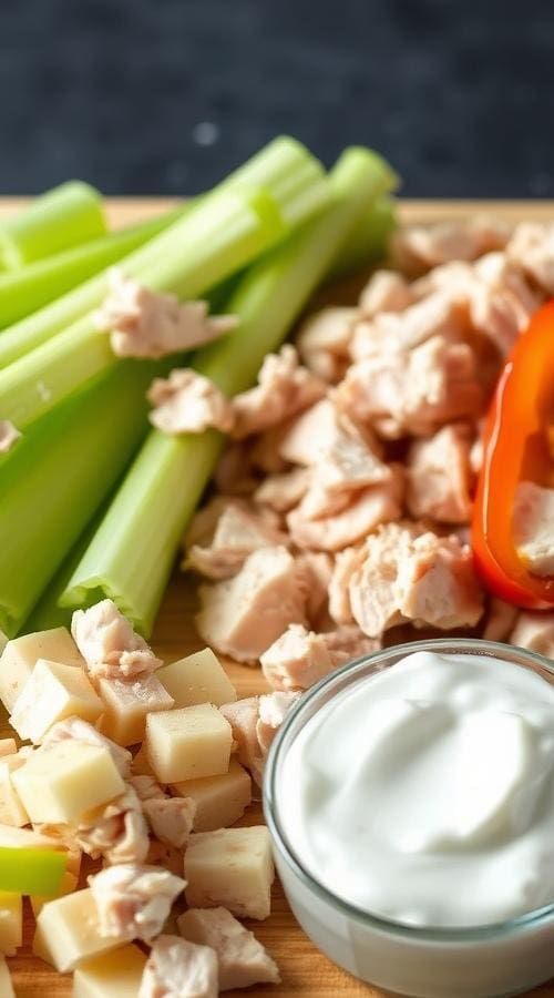 Easy Spicy Chicken Salad Recipe with Greek Yogurt Dressing 6 Customizing with Variations