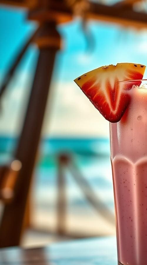 Copycat Bahama Mama Tropical Smoothie Recipe: A Healthy, High-Protein Cafe Favorite 1 Copycat Bahama Mama Tropical Smoothie Recipe: A Healthy, High-Protein Cafe Favorite
