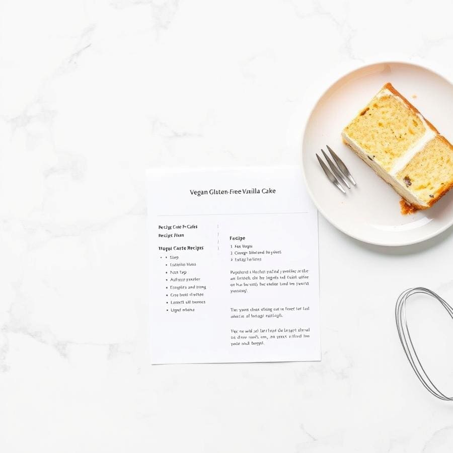 The BEST Fluffy Vegan Gluten-Free Cake (Easy 1-Bowl Recipe) 10 The Full Recipe