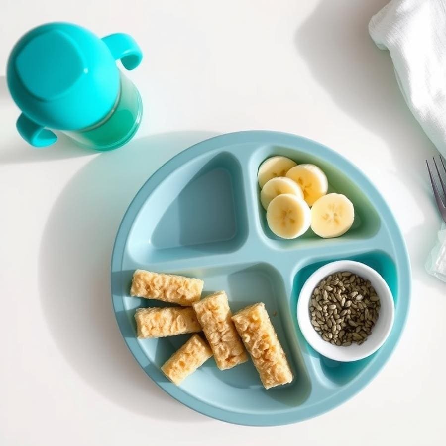 Easy 5-Minute Banana Hemp Oatmeal Fingers for Baby Led Weaning 1 Easy 5-Minute Banana Hemp Oatmeal Fingers for Baby Led Weaning