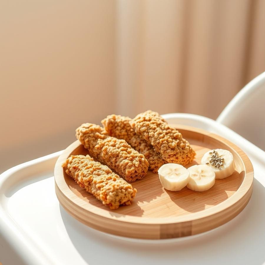 Easy 5-Minute Banana Hemp Oatmeal Fingers for Baby Led Weaning 7 How to store, freeze, and reheat