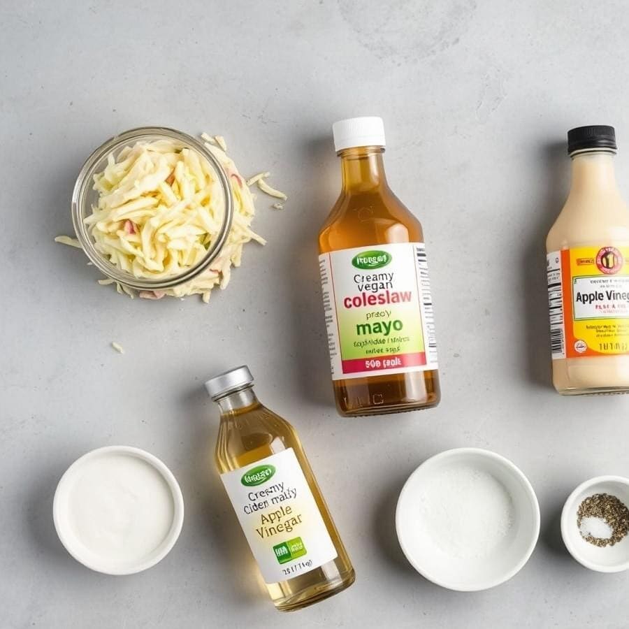 How to Make Creamy Vegan Coleslaw Step-by-Step