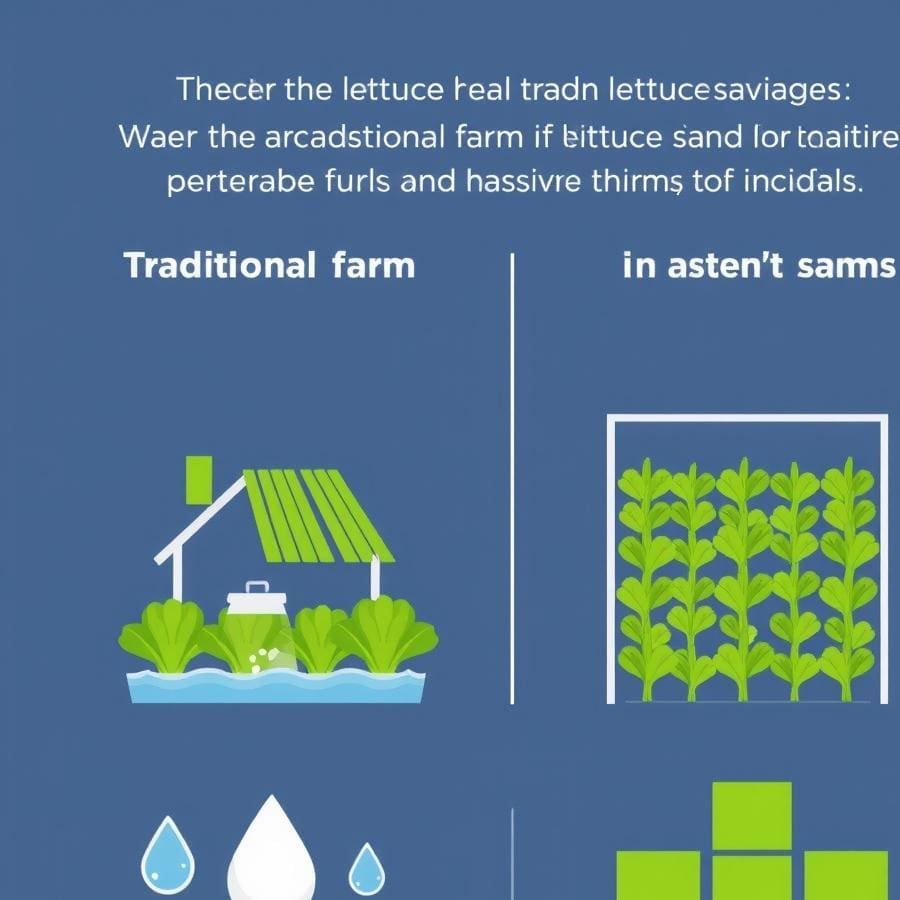 The Future is Vertical: 5 Transformative Benefits of Urban Farming 3 2. Drastic Reduction in Water and Land Use