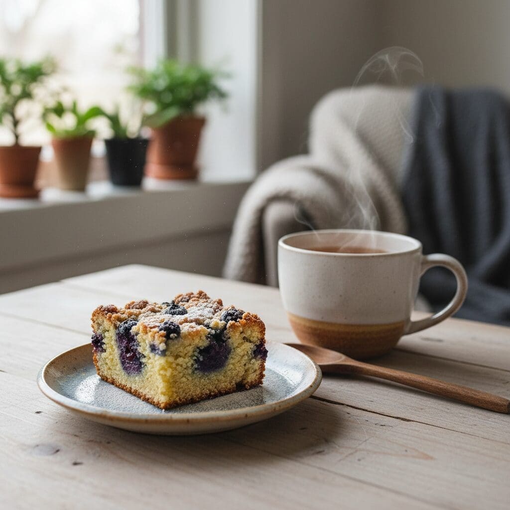 Easy One-Bowl Vegan Blueberry Cake Recipe (Fluffy and Bursting with Berries) 10 Storage, Freezing, and Serving Suggestions