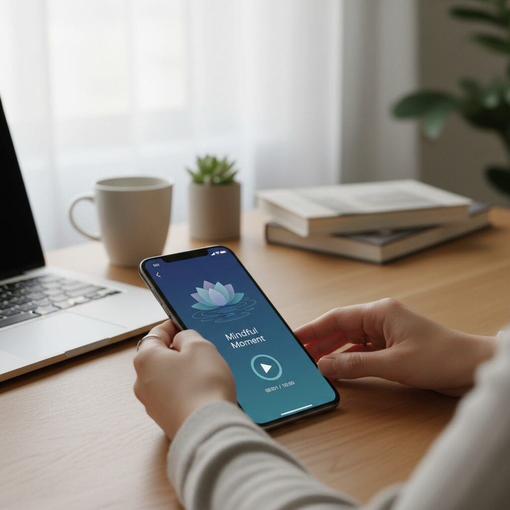 Finding Calm in the Chaos: How Mindfulness Meditation Boosts Productivity and Well-being for Professionals 4 Getting Started: Simple Mindfulness Techniques for a Busy Schedule