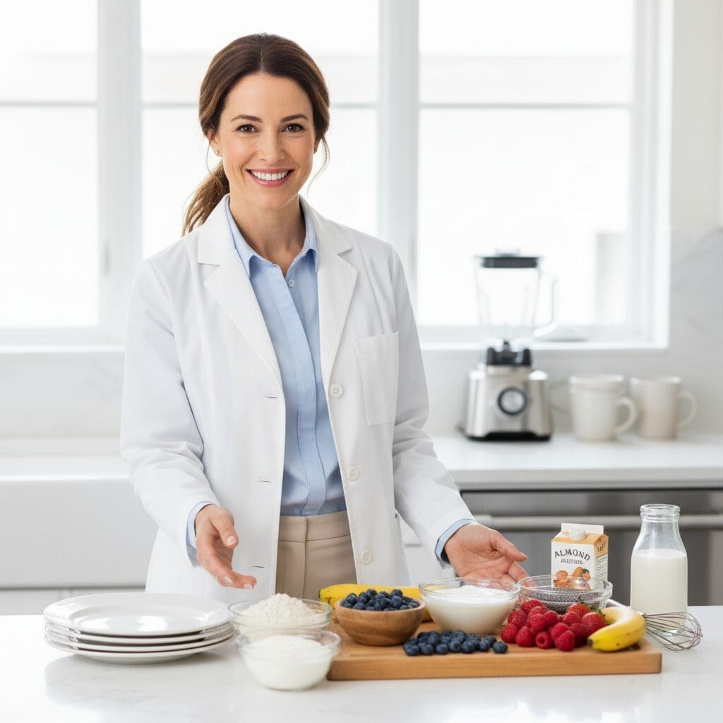 Easy High-Protein Oatmeal Cottage Cheese Pancakes (Blender Recipe) 1 Easy High-Protein Oatmeal Cottage Cheese Pancakes (Blender Recipe)