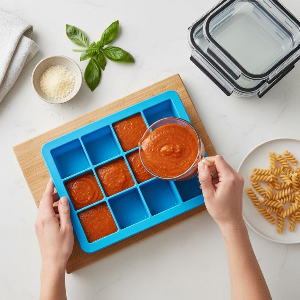 The Best Hidden Veggie Pasta Sauce (Picky Eater Approved!) 9 Storage and Meal Prep Like a Pro