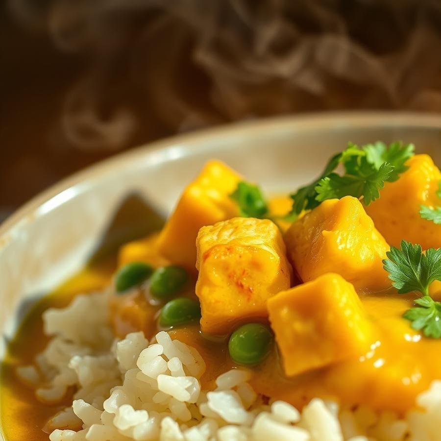 Easy One-Pan Tofu Curry: Creamy Vegan Dinner Ready in 30 Minutes 4 Preparing Crispy Tofu