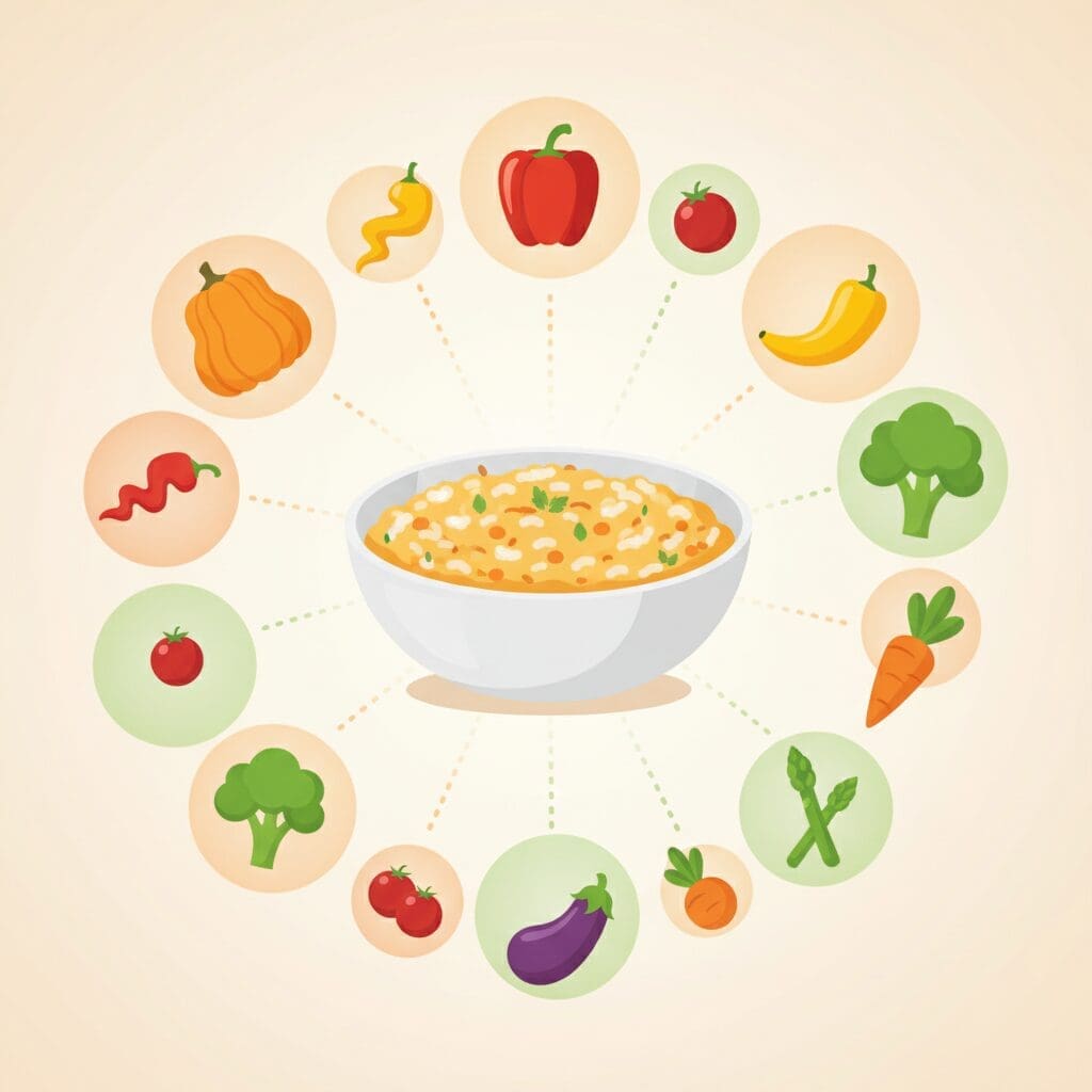 Creamy Vegan Risotto with Roasted Vegetables: The Ultimate Dairy-Free Comfort Food 5 Step-by-Step: Roasting the Vegetables