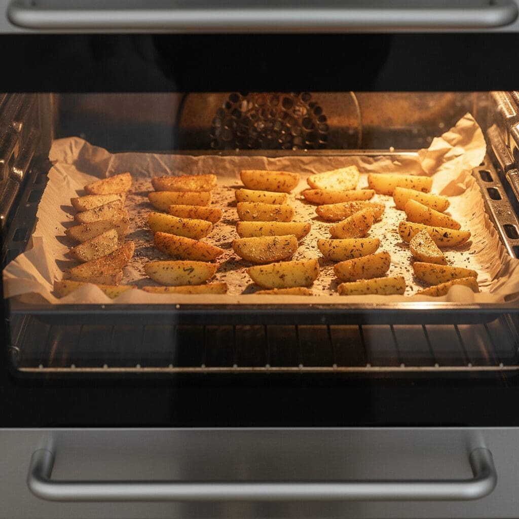 Crispy Oven-Baked Potato Wedges: Easy Vegan Recipe with Air Fryer Option 11 Serving Ideas and Dipping Sauces