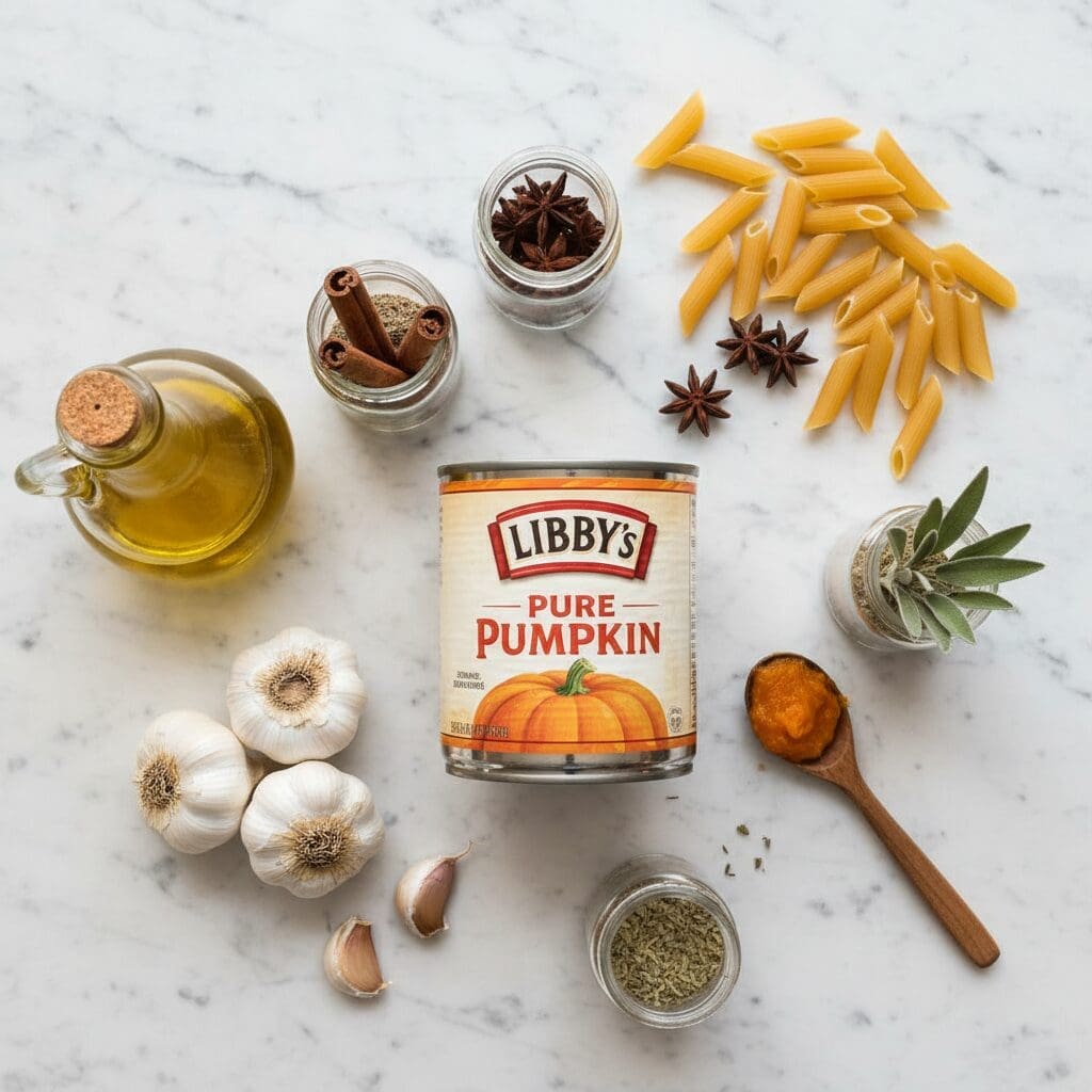 Easy Vegan Pumpkin Pasta Sauce Recipe (Creamy, 20-Minute Fall Dinner) 1 Easy Vegan Pumpkin Pasta Sauce Recipe (Creamy, 20-Minute Fall Dinner)