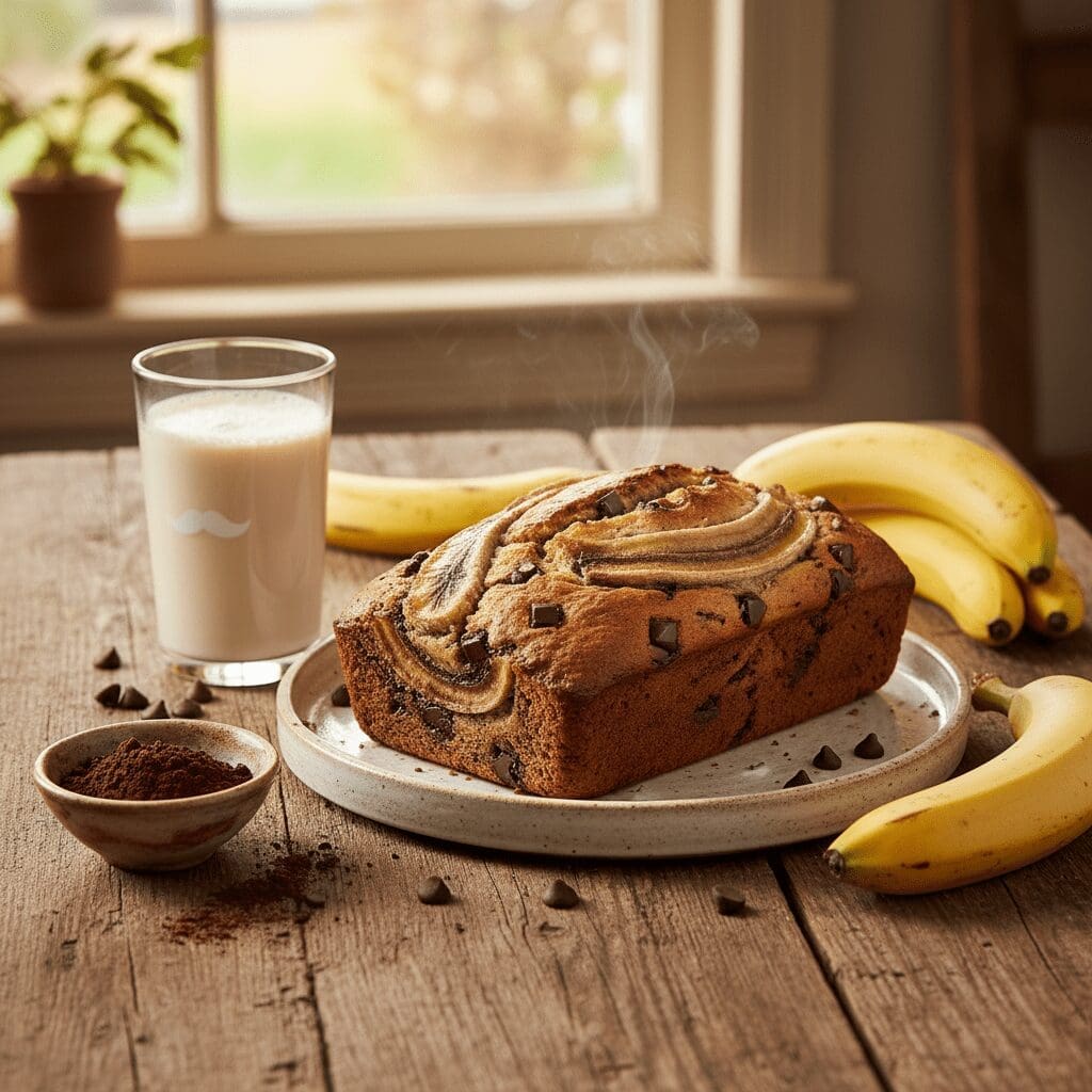 Easy Vegan Chocolate Banana Bread That’s Moist and Full of Flavor