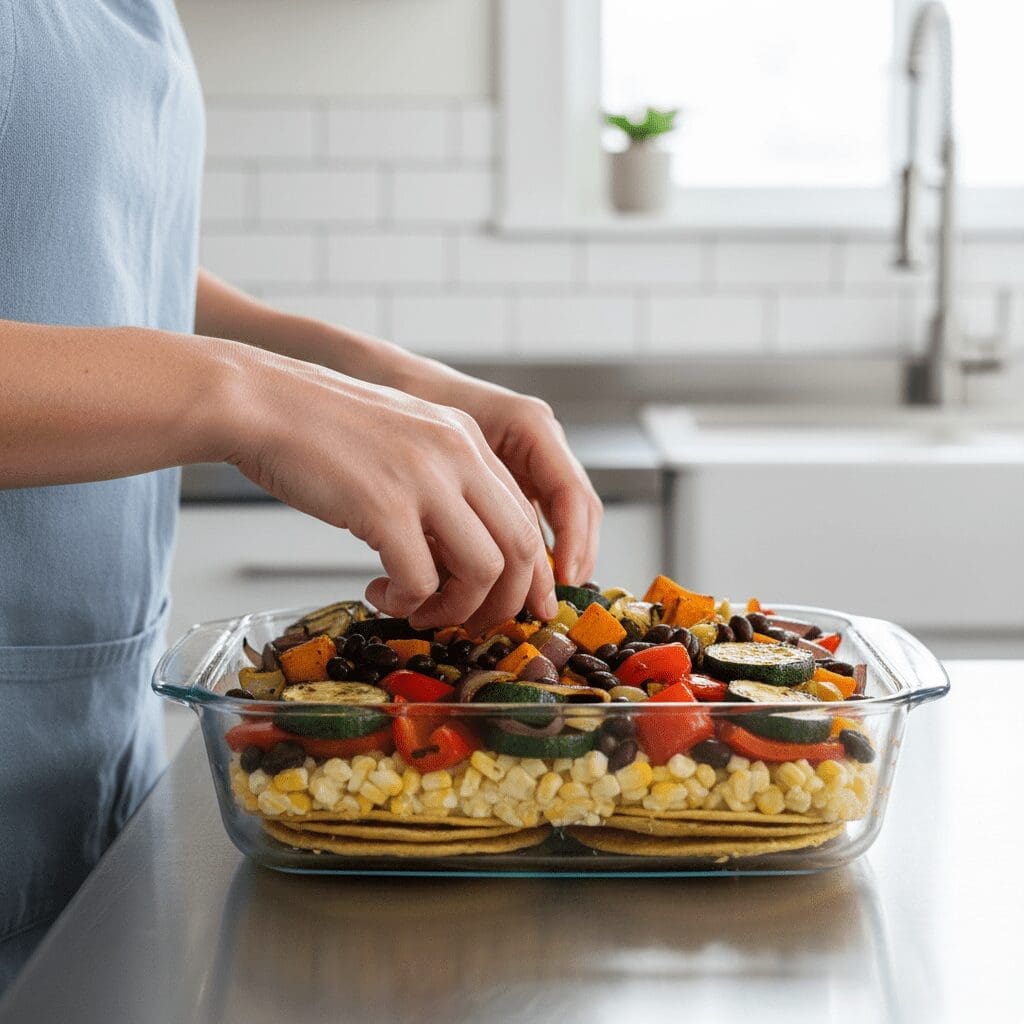 The Best Damn Vegan Enchilada Casserole (Seriously Easy!) 6 Pro-Tips for Casserole Success