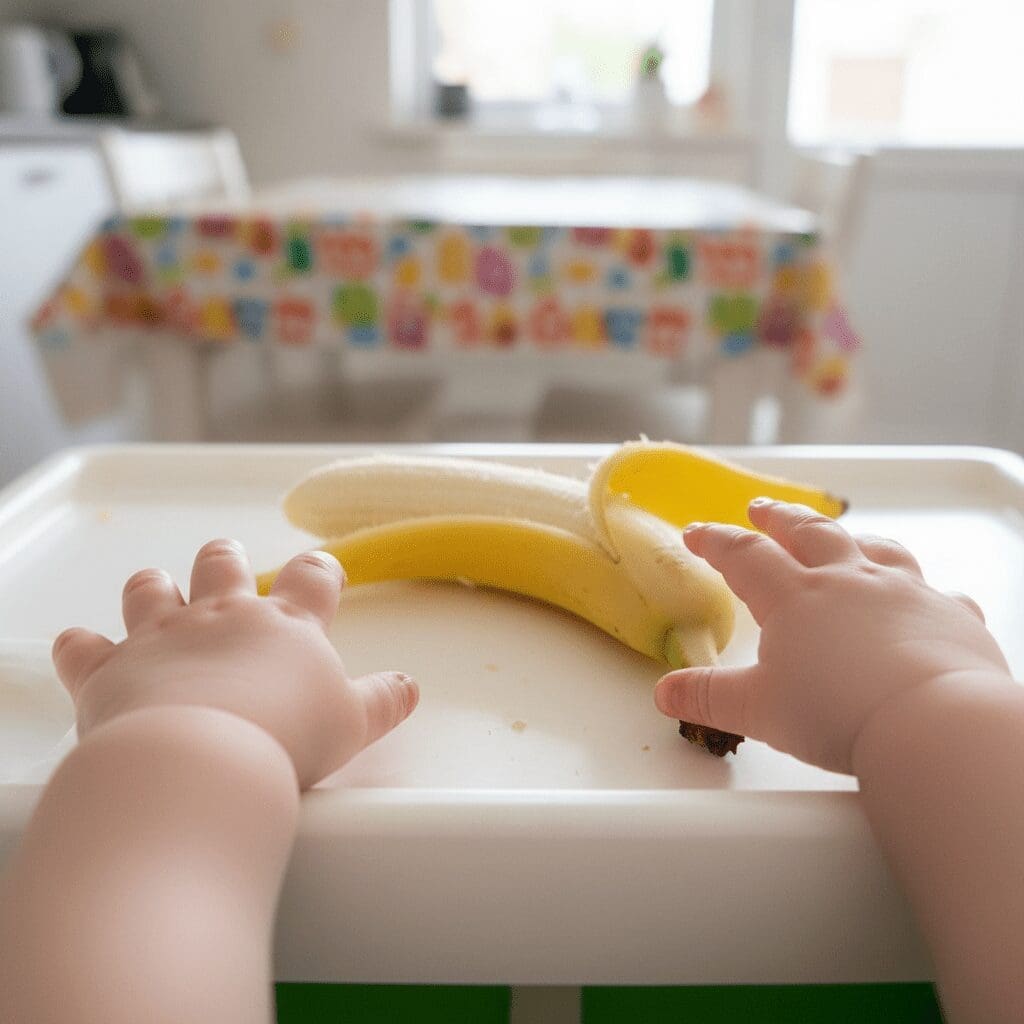 The Ultimate Guide to Plant-Based Baby-Led Weaning: 10 Nutritious First Foods 6 2. Banana