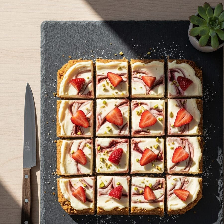 How to Make Perfect Vegan Strawberry Cheesecake Crumble Bars for Summer 4 Step-by-Step Guide to Making the Bars