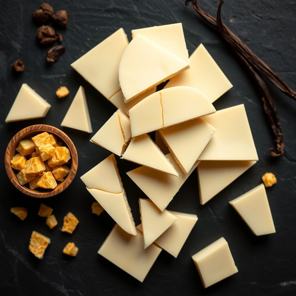 The Ultimate Guide to Silky Vegan White Chocolate: 5 Ingredients, Zero Grit 3 The Essential Ingredients: Cacao Butter and Vegan Fats