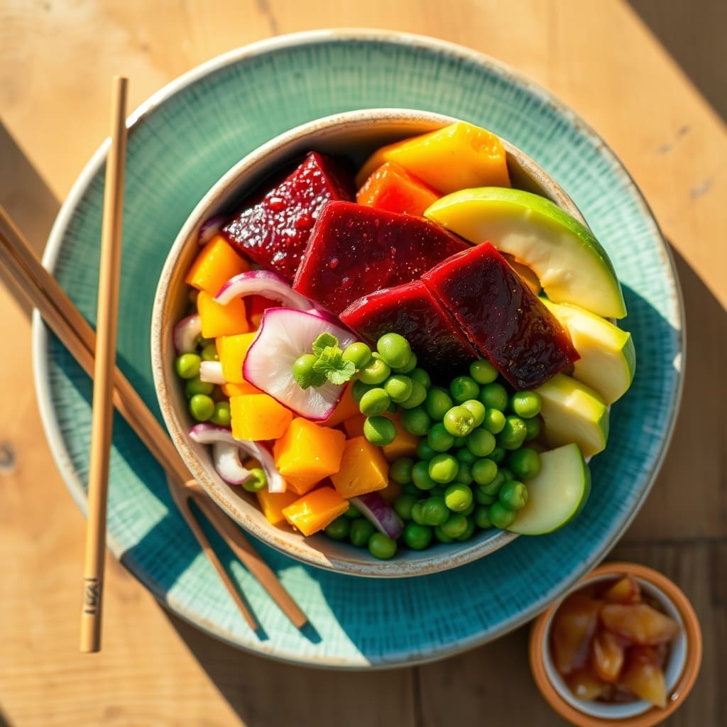The Ultimate Vegan Beet Poke Bowl: A Masterclass in Plant-Based Flavor and Texture 2 The culinary science of the beet poke transformation