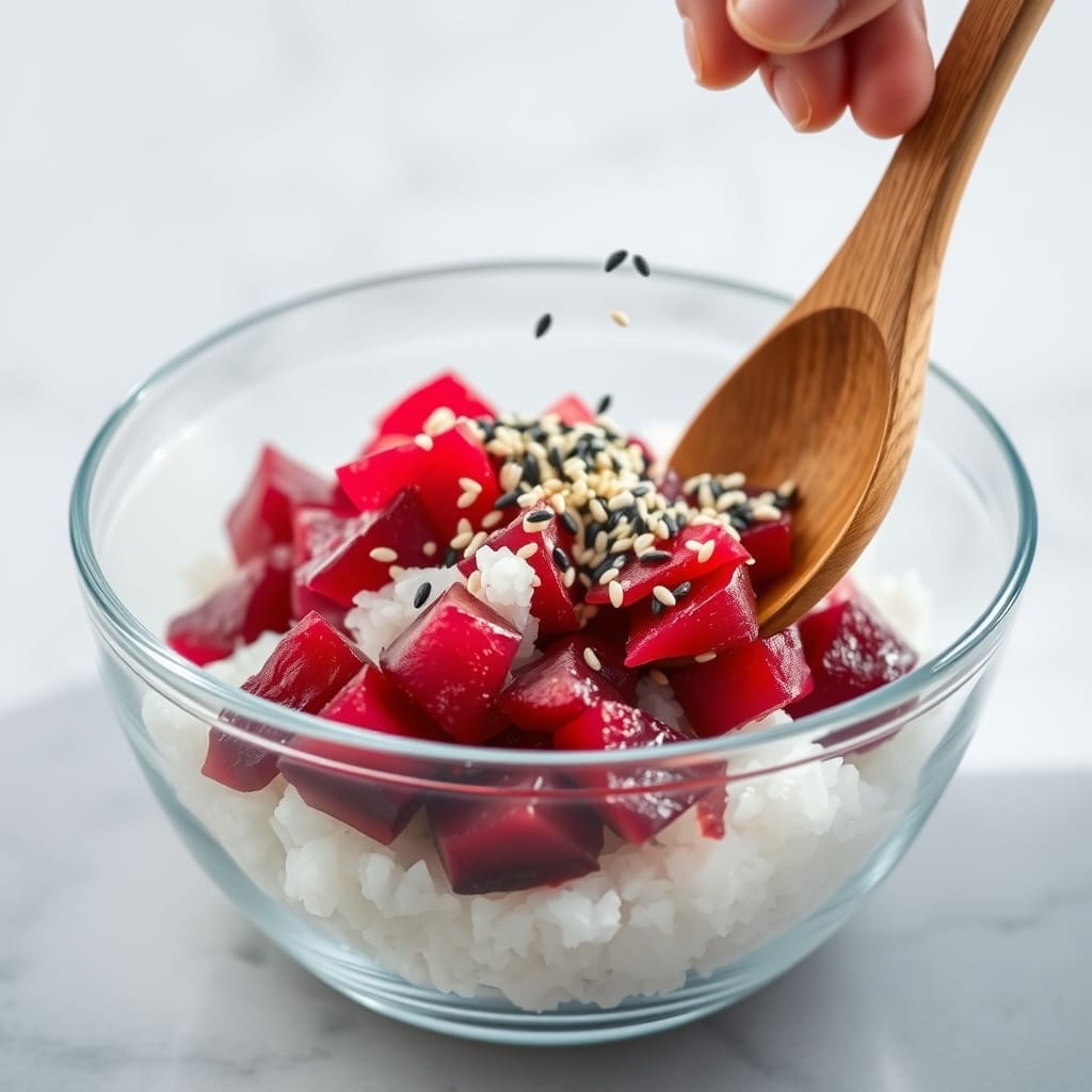 The Ultimate Vegan Beet Poke Bowl: A Masterclass in Plant-Based Flavor and Texture 1 The Ultimate Vegan Beet Poke Bowl: A Masterclass in Plant-Based Flavor and Texture