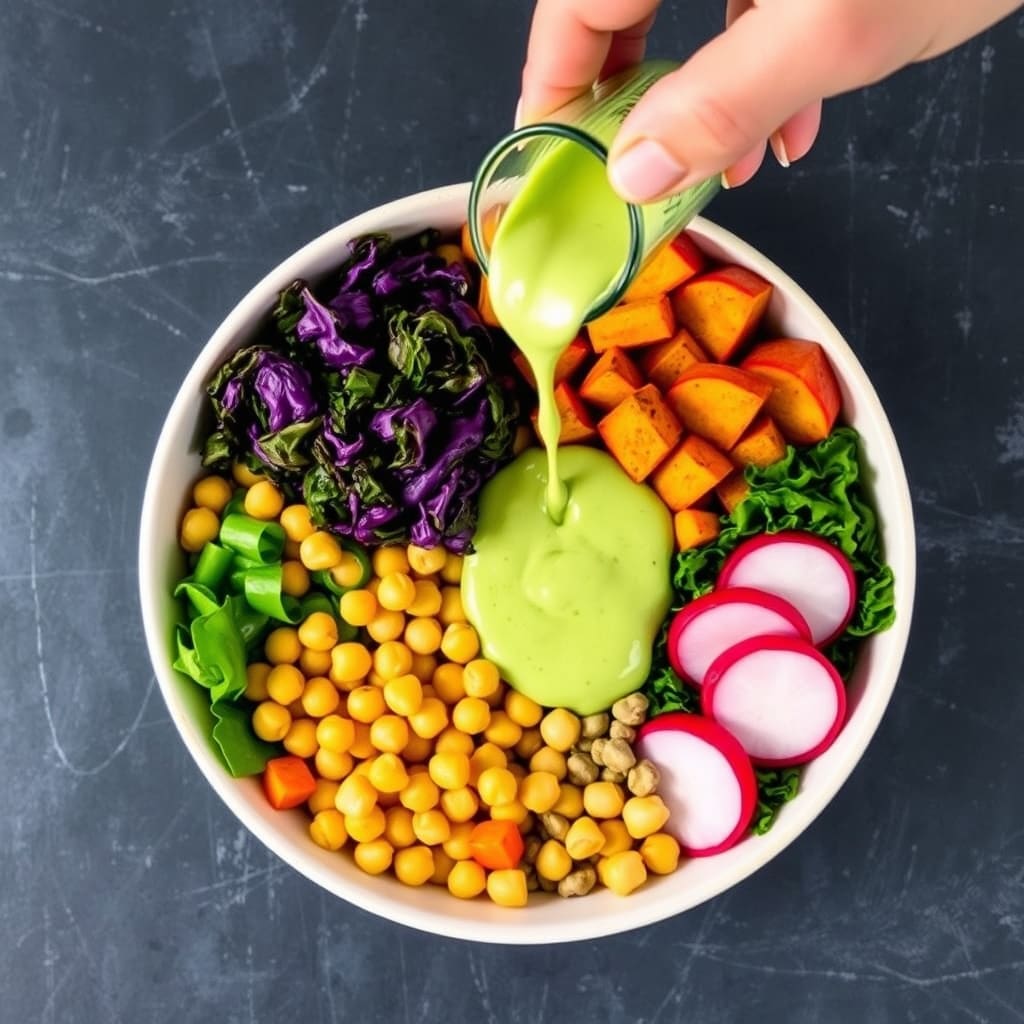 The Ultimate Vegan Green Goddess Dressing (Oil-Free & Nut-Free Options) 5 Mastering the Texture: Blender Techniques and Troubleshooting